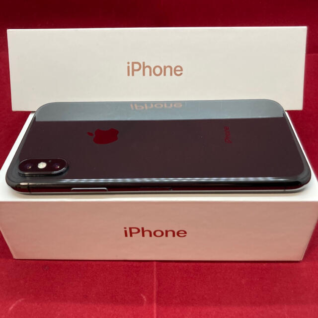 SIMフリー iPhoneX 256GB ブラック上美品