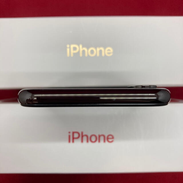 Apple(アップル)のSIMフリー iPhoneX 256GB ブラック上美品 スマホ/家電/カメラのスマートフォン/携帯電話(スマートフォン本体)の商品写真