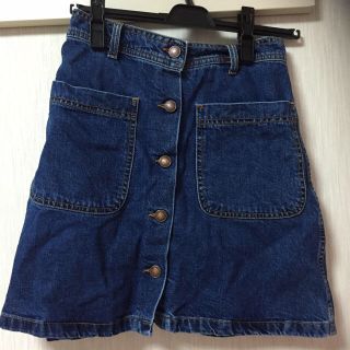 ザラ(ZARA)のザラ スカート デニム ZARAこじはる(ミニスカート)