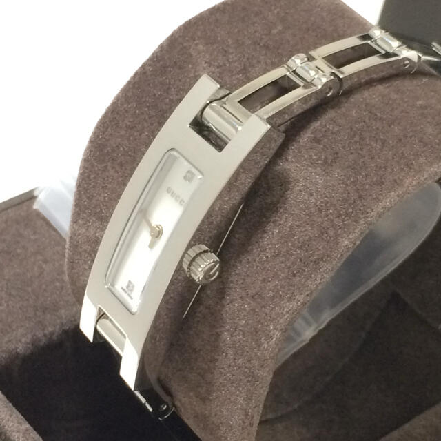 Gucci(グッチ)の2.超美品 グッチ GUCCI 時計 3900L 2P ダイヤモンド レディースのファッション小物(腕時計)の商品写真