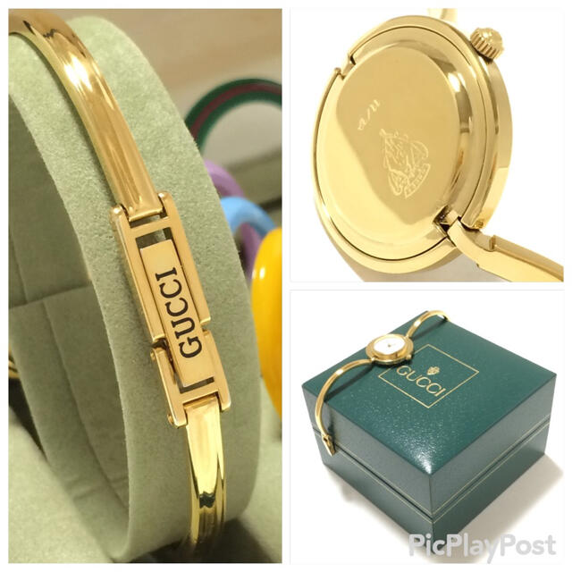 Gucci(グッチ)の1.超美品 グッチ GUCCI 時計 チェンジベゼル レディースのファッション小物(腕時計)の商品写真