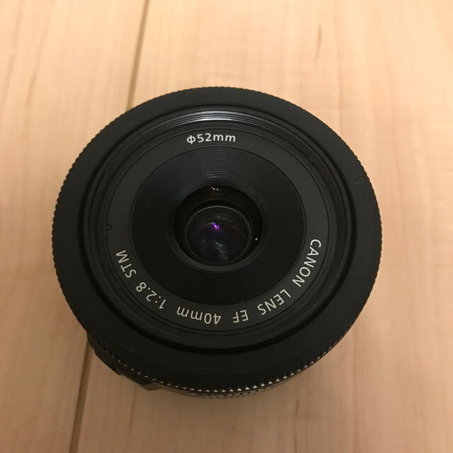 Canon(キヤノン)のEF 40mm f2.8 STM スマホ/家電/カメラのカメラ(レンズ(単焦点))の商品写真