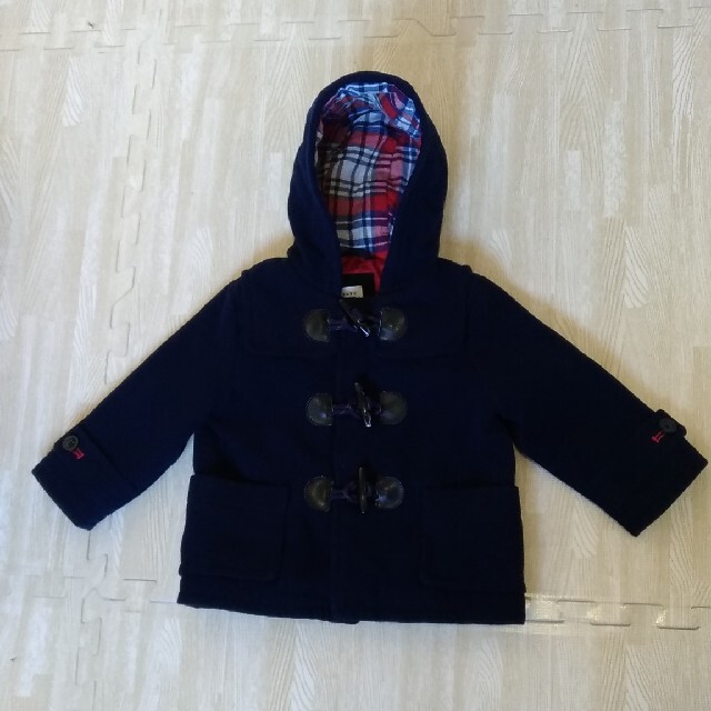 babyGAP(ベビーギャップ)のbabyGAP　ベビーギャップ　ダッフルコート　80 キッズ/ベビー/マタニティのベビー服(~85cm)(ジャケット/コート)の商品写真