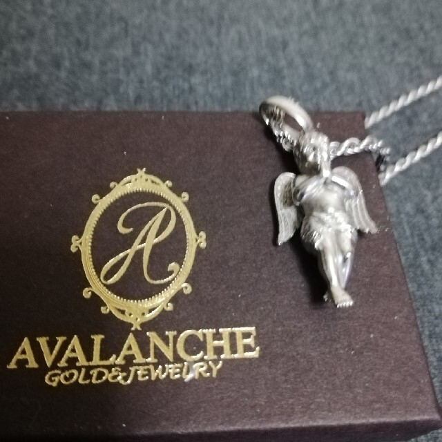 AVALANCHE(アヴァランチ)のAVALANCHE アヴァランチ エンジェル ネックレス ギャング マフィア メンズのアクセサリー(ネックレス)の商品写真