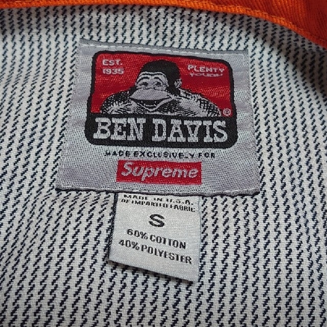 Supreme - Supreme × Ben Davis Chore Coat ヒッコリー 中古の通販 by ...