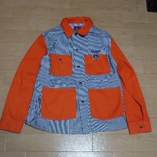 シュプリーム(Supreme)のSupreme × Ben Davis Chore Coat ヒッコリー 中古(カバーオール)