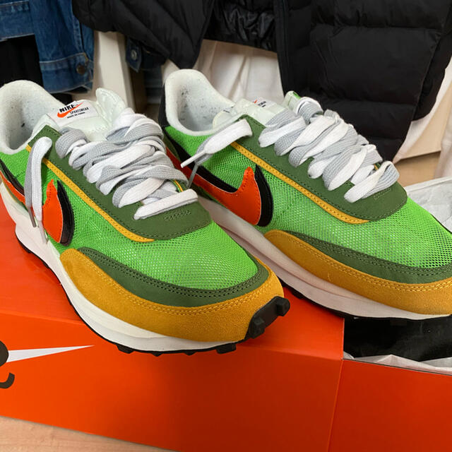 sacai × NIKE LDV WAFFLE GREEN  28.0