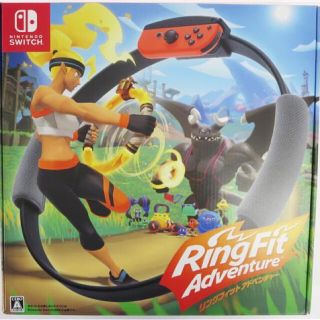 ニンテンドースイッチ(Nintendo Switch)の（中古）リングフィットアドベンチャー(家庭用ゲームソフト)