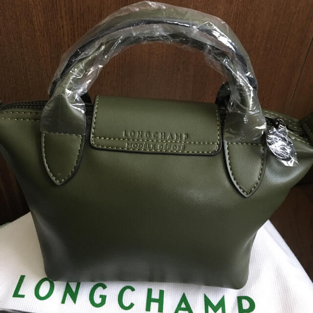 LONGCHAMP(ロンシャン)のロンシャン  プリアージュ  キュイール ミニ　新品 レディースのバッグ(ハンドバッグ)の商品写真