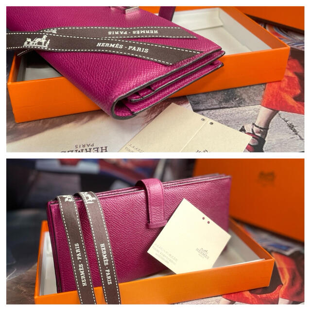 Hermes(エルメス)の【正規品】HERMES 極美品 ✨ エルメス 『べアン』スフレ 長財布 レディースのファッション小物(財布)の商品写真