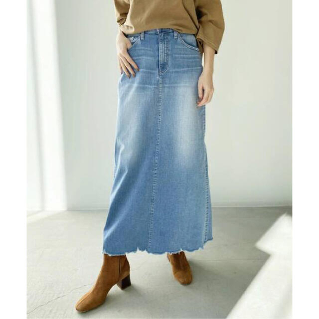 GOOD GRIEF  DENIM LONG SK with Chain  36