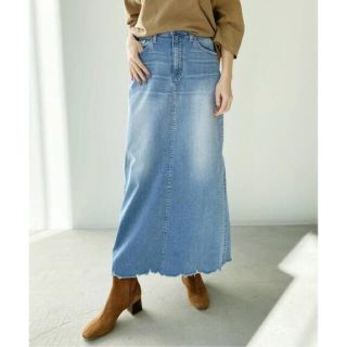 アパルトモンドゥーズィエムクラス(L'Appartement DEUXIEME CLASSE)のGOOD GRIEF  DENIM LONG SK with Chain  36(ロングスカート)