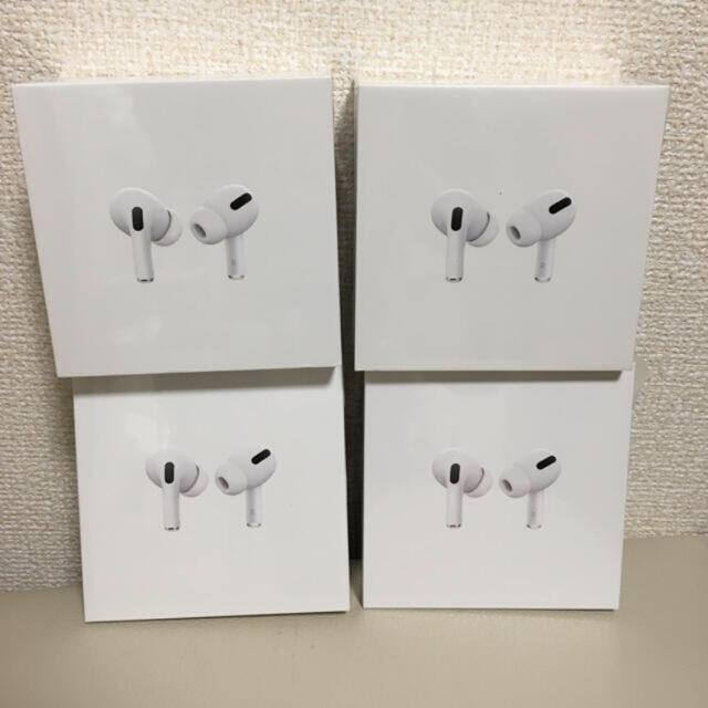 リアル Apple - エアポッツプロ AirPods pro ヘッドフォン/イヤフォン