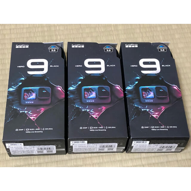 【新品・国内版】GoPro HERO9 Black CHDHX-901-FW