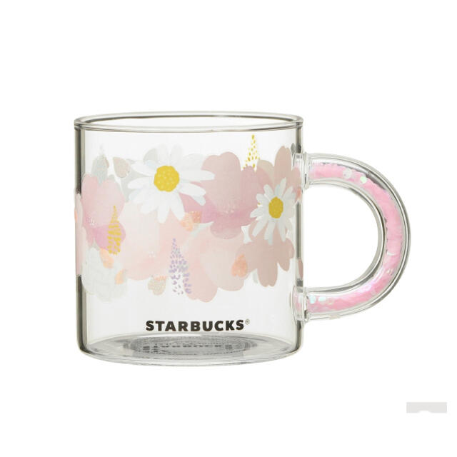 Starbucks Coffee(スターバックスコーヒー)の【りー様専用】SAKURA2021耐熱グラスマグ355ml インテリア/住まい/日用品のキッチン/食器(グラス/カップ)の商品写真