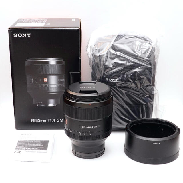 美品 SONY FE 85mm F1.4 GM SEL85F14GMレンズ(単焦点)