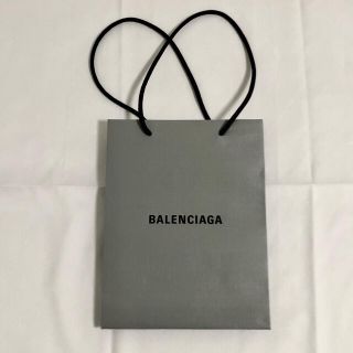 バレンシアガ(Balenciaga)のバレンシアガ ショップ袋 紙袋 ショッパー 袋 グレー(ショップ袋)