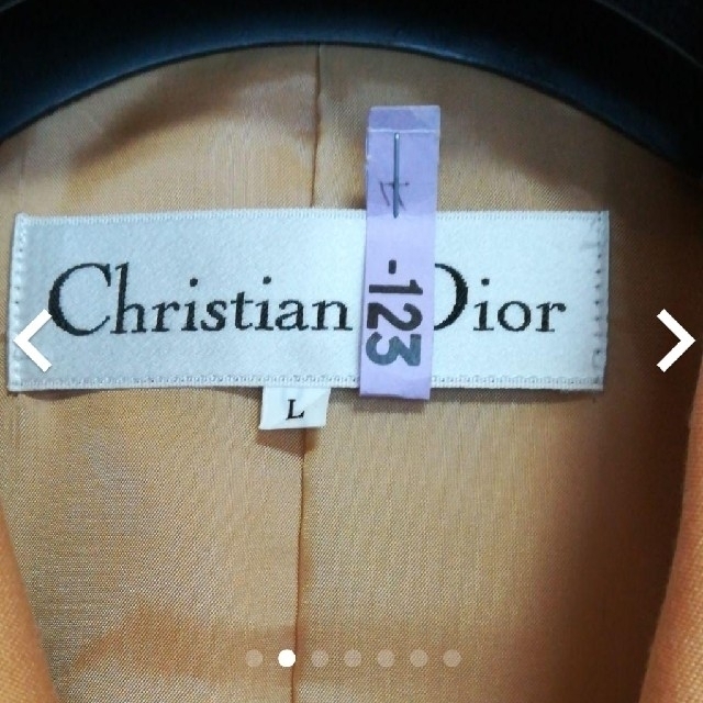 Christian Dior(クリスチャンディオール)のChristian Dior テーラードスーツ セットアップ レディースのフォーマル/ドレス(スーツ)の商品写真