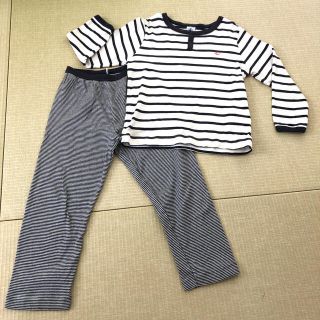 プチバトー(PETIT BATEAU)のプチバトー　パジャマ　4ans 104センチ　3セット(パジャマ)