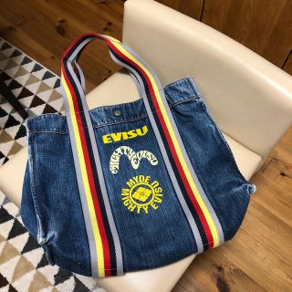 エビス(EVISU)のEVISUエビｨスジーンズのトートーバック(トートバッグ)