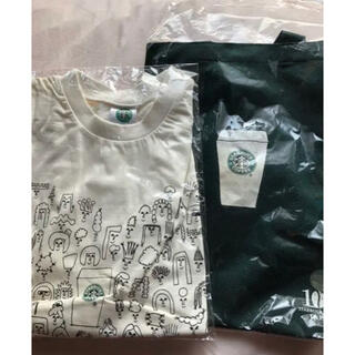 スターバックスコーヒー(Starbucks Coffee)のスタバ　Tシャツとバッグ(Tシャツ(半袖/袖なし))