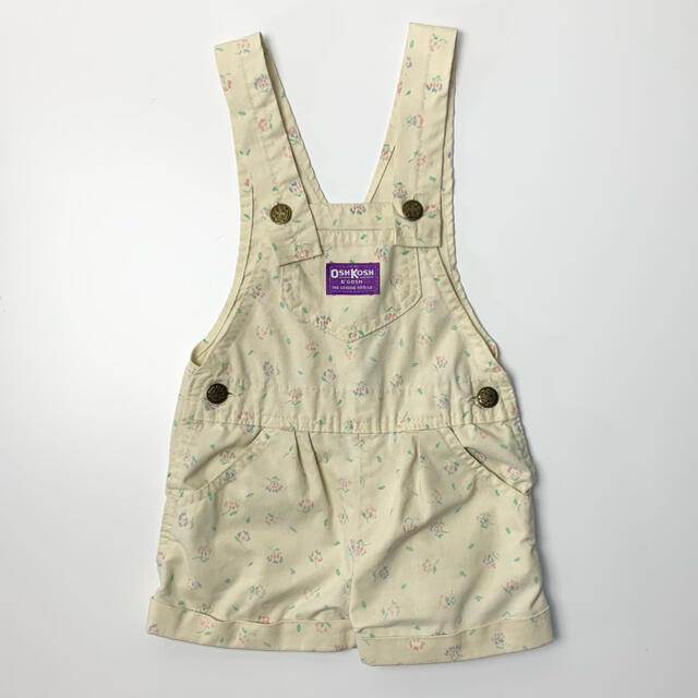 OshKosh(オシュコシュ)の100cm OSHKOSH salopette USA製 キッズ/ベビー/マタニティのキッズ服女の子用(90cm~)(パンツ/スパッツ)の商品写真