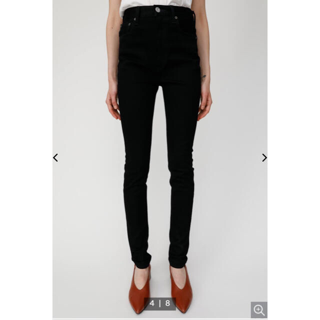 moussy(マウジー)のmoussy/HW Rebirth BLACK SKINNY（L）/ロングサイズ レディースのパンツ(デニム/ジーンズ)の商品写真