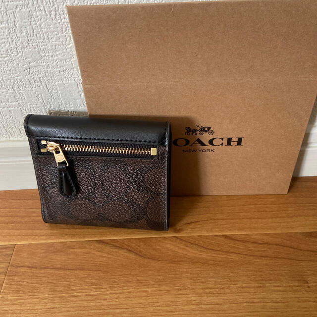 COACH(コーチ)の美品✨coach折り財布 レディースのファッション小物(財布)の商品写真