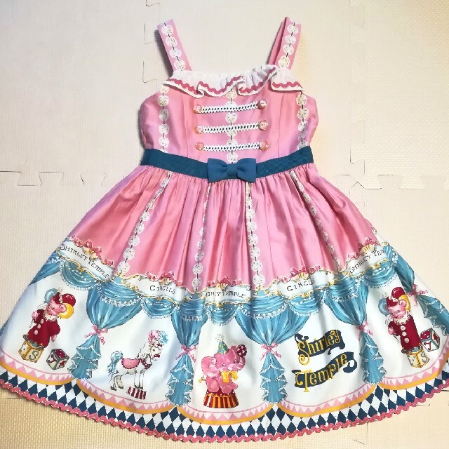 Shirley Temple(シャーリーテンプル)のシャーリーテンプル  サーカス🎪pt  JSK  110 キッズ/ベビー/マタニティのキッズ服女の子用(90cm~)(ワンピース)の商品写真