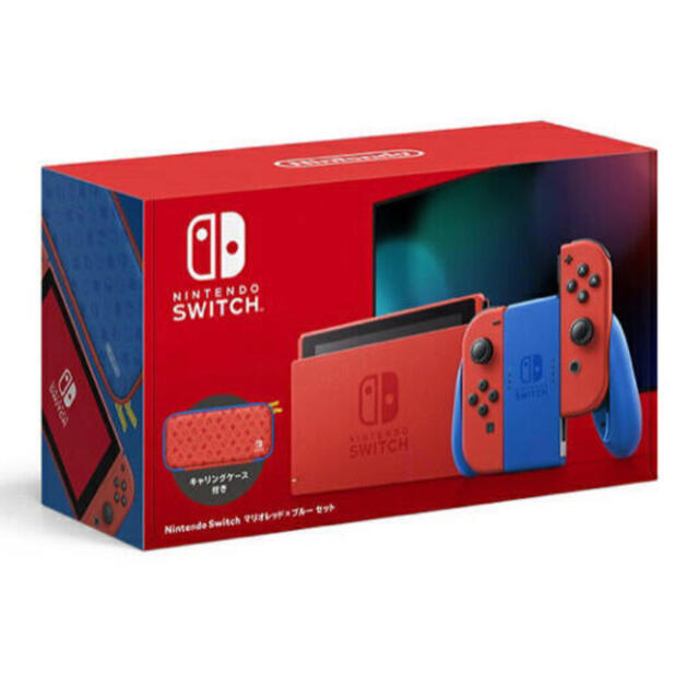 switch 本体　マリオレッド 新品未開封1台