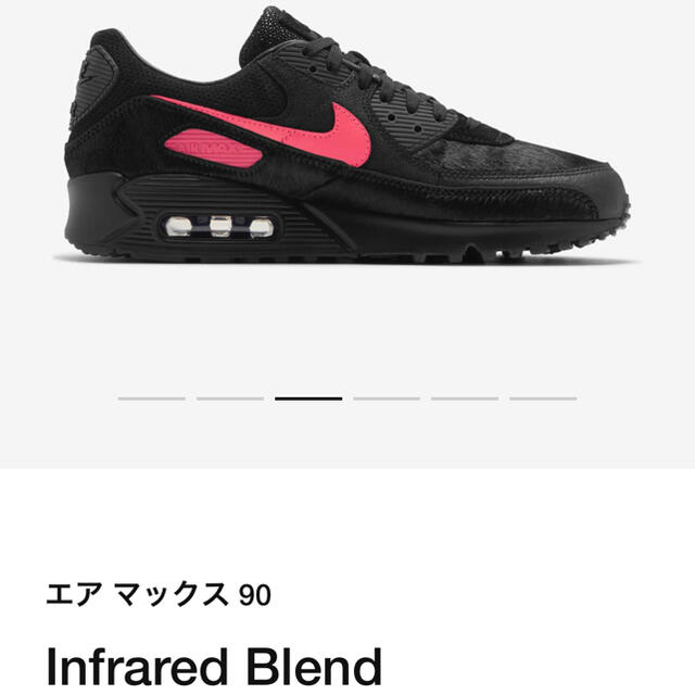 NIKE(ナイキ)のNIKE エアマックス90 Infrared Blend 27cm メンズの靴/シューズ(スニーカー)の商品写真