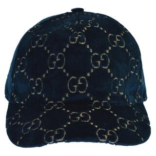 グッチ　高級ブランド　ネイビー　紺色　ロンパース　帽子付き　美品