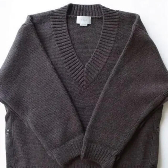 SUNSEA(サンシー)のYOKE 5G MILANO RIB V-NECK KNIT メンズのトップス(ニット/セーター)の商品写真