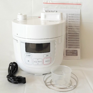 シロカの電気圧力鍋SP-D121【2019年製】未使用♪(調理機器)