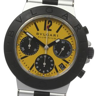 ブルガリ(BVLGARI)の★保 ブルガリ アルミニウム  AC38TA 自動巻き メンズ 【中古】(腕時計(アナログ))