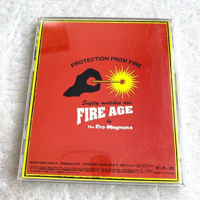 クロマニヨンズ　FIRE AGE エンタメ/ホビーのCD(ポップス/ロック(邦楽))の商品写真