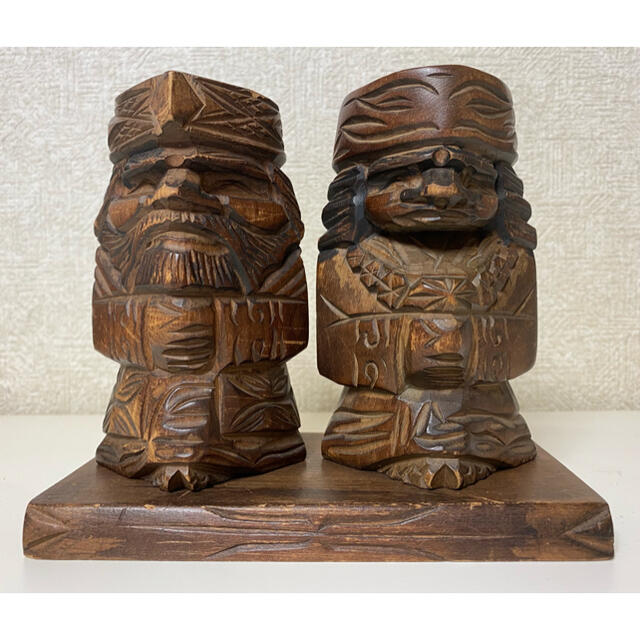工芸品 木彫り 壁掛け 北海道民芸品 昭和 辛抱強く アイヌ 木製 工芸品 木彫り 壁掛け 北海道民芸品 昭和 辛抱強く アイヌ 木製