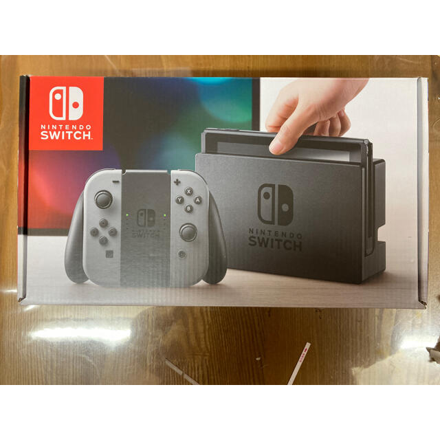 【新品】Nintendo Switch新モデル　任天堂スイッチ本体　グレー