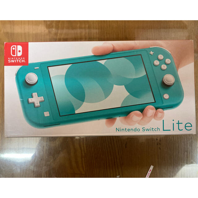 Nintendo Switch(ニンテンドースイッチ)の任天堂スイッチライト　ターコイズブルー　Nintendo Switch Lite エンタメ/ホビーのゲームソフト/ゲーム機本体(携帯用ゲーム機本体)の商品写真