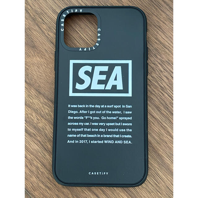 スマホ/家電/カメラ【WIND AND SEA】【CASETiFY】iPhone11proケース