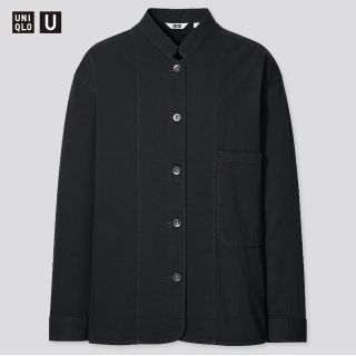 ユニクロ(UNIQLO)の今季ユニクロU新作　新品未使用ライトウェイトデニムカバーオールM(ブルゾン)