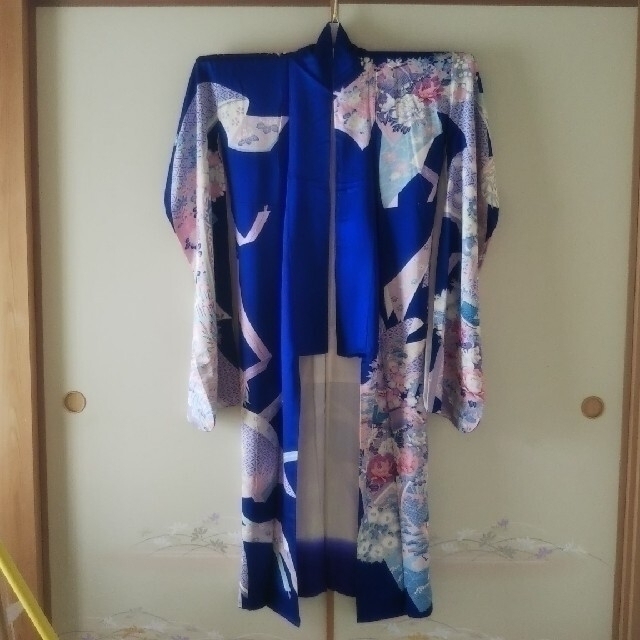 値下げ 低身長さん向け❇振り袖 アンティーク-