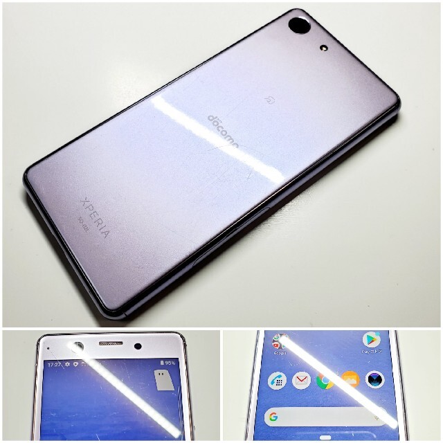 Xperia ro SIMフリー Xperia Ace SOL パープルの通販 by OS