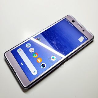 エクスペリア(Xperia)のro537 SIMフリー Xperia Ace SO-02L パープル(スマートフォン本体)