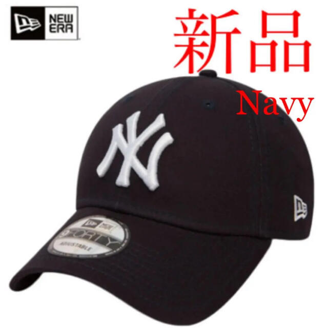 NEW ERA(ニューエラー)の新品　New Era NY ニューエラ ヤンキース キャップ ネイビー メンズの帽子(キャップ)の商品写真