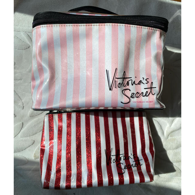 売れ筋商品 Victoria's Secret - ヴィクトリアズシークレット ポーチ バニティ ストライプ ポーチ -  www.archersohs.fr