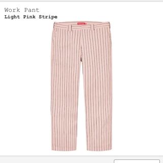 シュプリーム(Supreme)のsupreme work pant light pink stripe 30(その他)