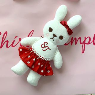 シャーリーテンプル うさぎ ぬいぐるみ 立体うさぎ おもちゃ