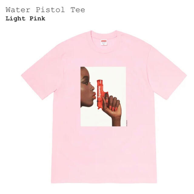 Supreme(シュプリーム)のsupreme シュプリーム Water Pistol Tee ライトピンク メンズのトップス(Tシャツ/カットソー(半袖/袖なし))の商品写真