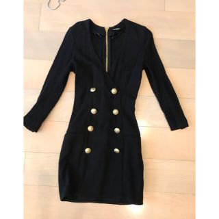 BALMAIN - バルマンワンピースの通販 by jeny shop|バルマン BALMAIN - バルマンワンピースの通販 by jeny shop|バルマン